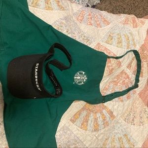 Starbucks Visor and Apron